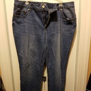 Women's Plus Classic Straight Leg Stretch Jeans
